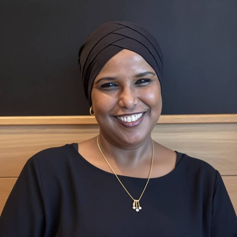 Photograph of Safia Hassan